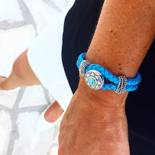 Grecian blue bracelet