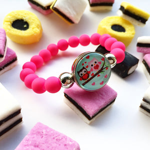 Kids owl bracelet